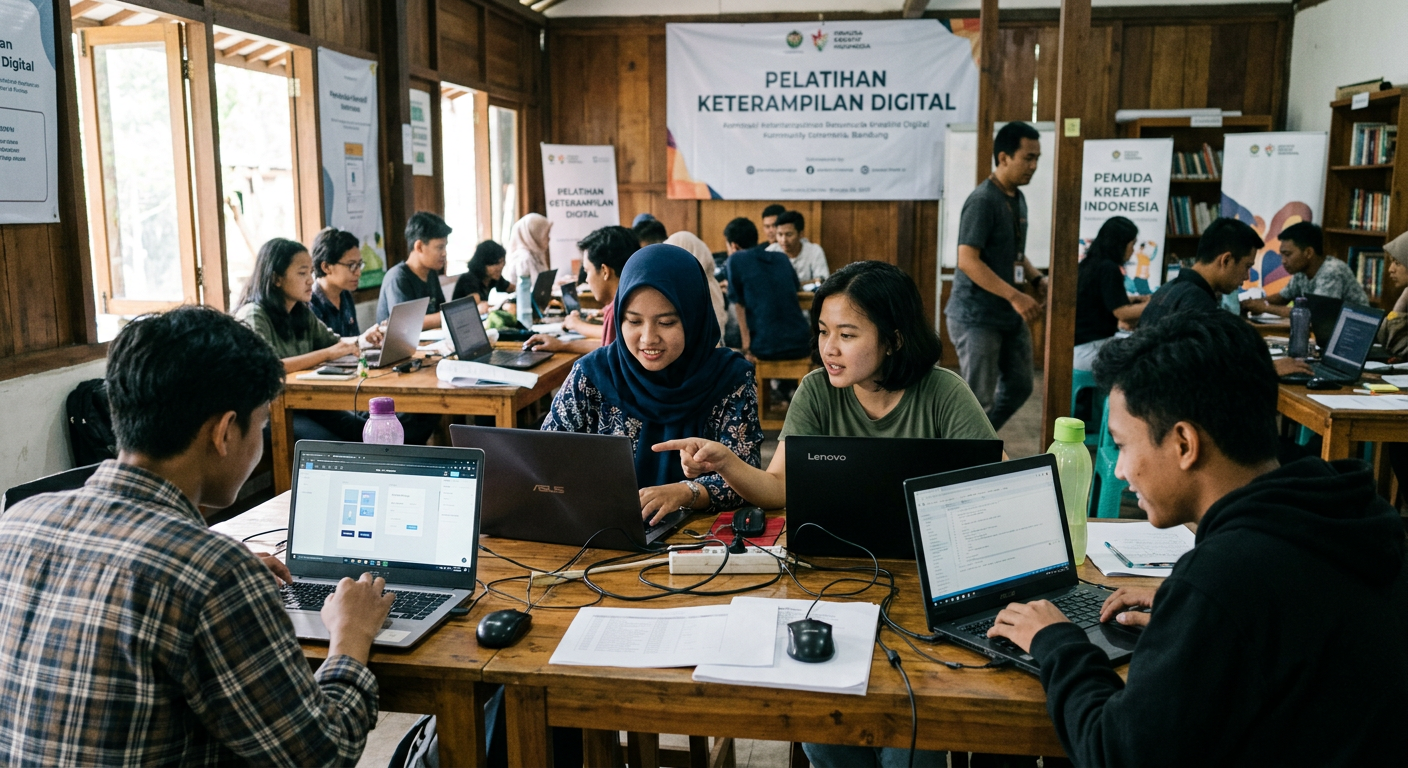 LIVESGP SALATIGA Gelar Workshop Literasi Digital untuk Pemuda